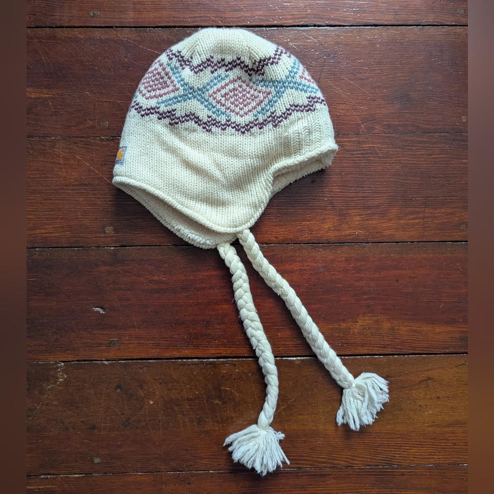 Carhartt Beanie With Ties